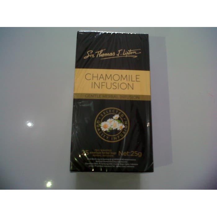 

TERBUTI MANJUR TEH CELUP CAMOMILE - CHAMOMILE HERBAL INFUSION - SIR THOMAS J. LIPTON ATAU TEH CELUP