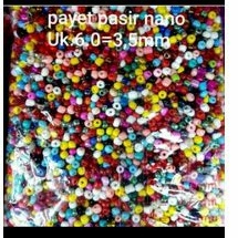 Mote Payet pasir warna-warni 1pon