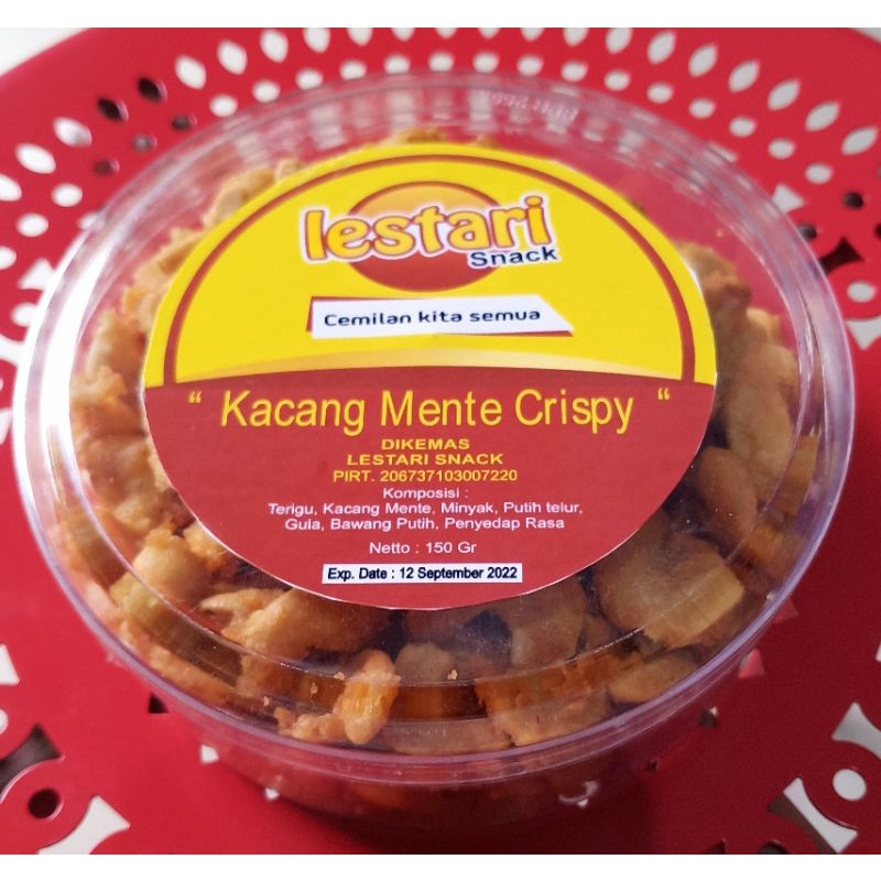 

Kacang mente crispy