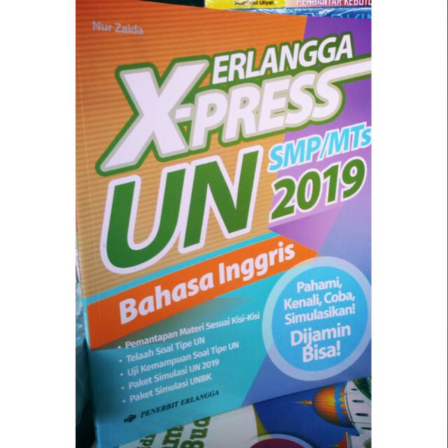 Kunci Jawaban Erlangga Xpress Un 2019 Bahasa Inggris Smk Mata Pelajaran