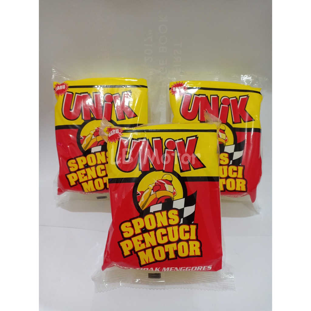 Busa Sponge Spons Spon Cuci Motor Mobil Unik
