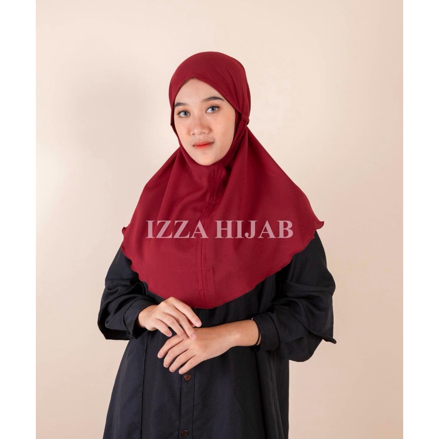 HIJAB INSTAN BERGO MARYAM DIAMOND CREPE SIZE 60X70CM REMAJA