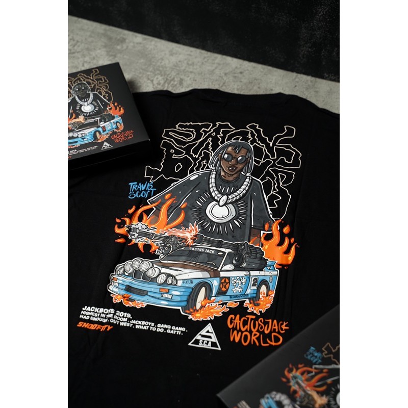 

SCA x Shoofity Handmade Travis JACKBOYS art collaboration