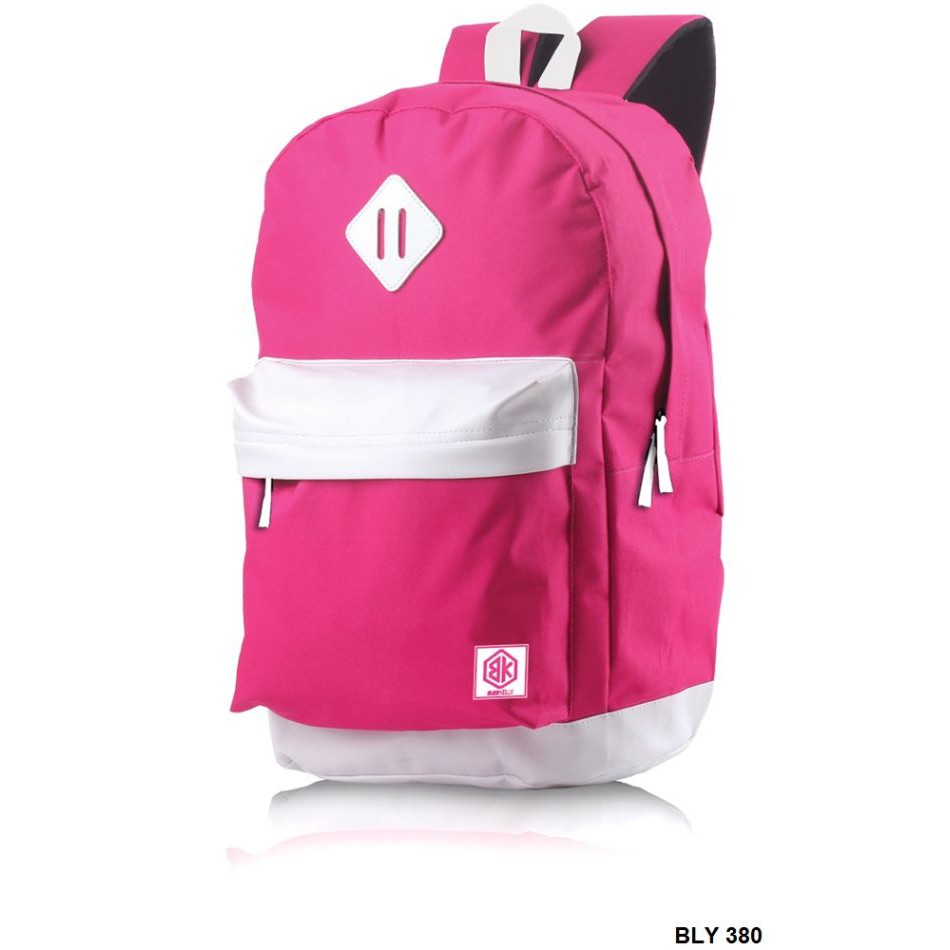 Tas Ransel Cewe Masa Kini Kualitas Mall Premium Pink Bisa COD Retur