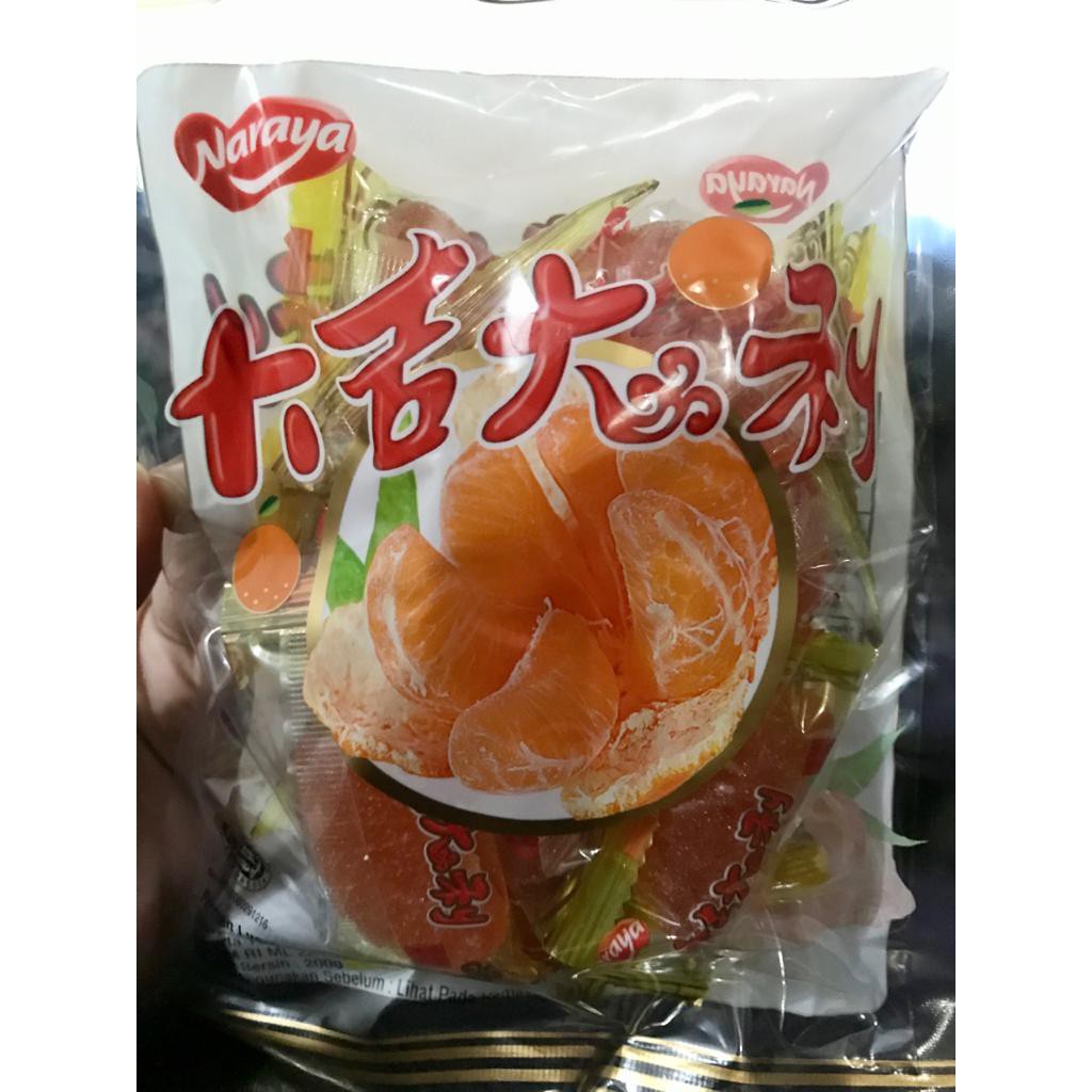 

Naraya Permen Lunak Rasa Jeruk 200gr