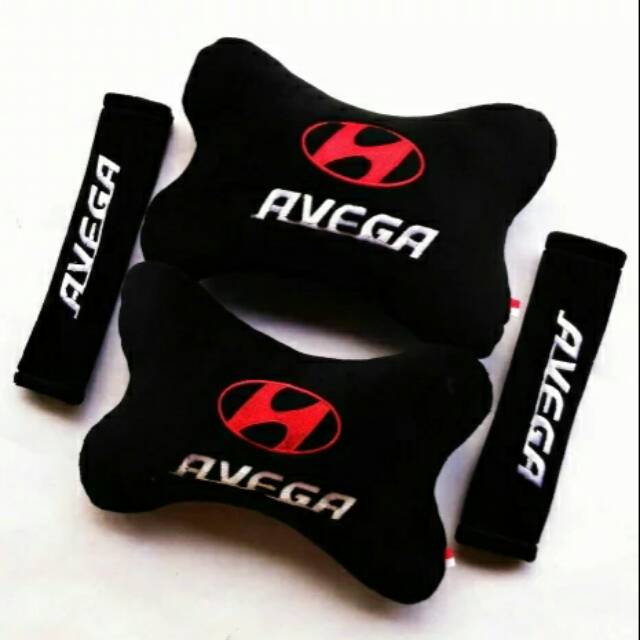 Bantal aksesoris interior mobil hyundai Avega