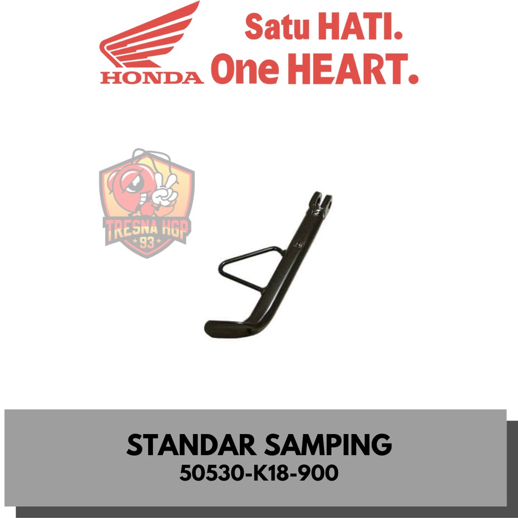 50530-K18-900 STANDAR SAMPING VERZA 150 ORIGINAL | BAR COMP SIDE STAND 50530K18900