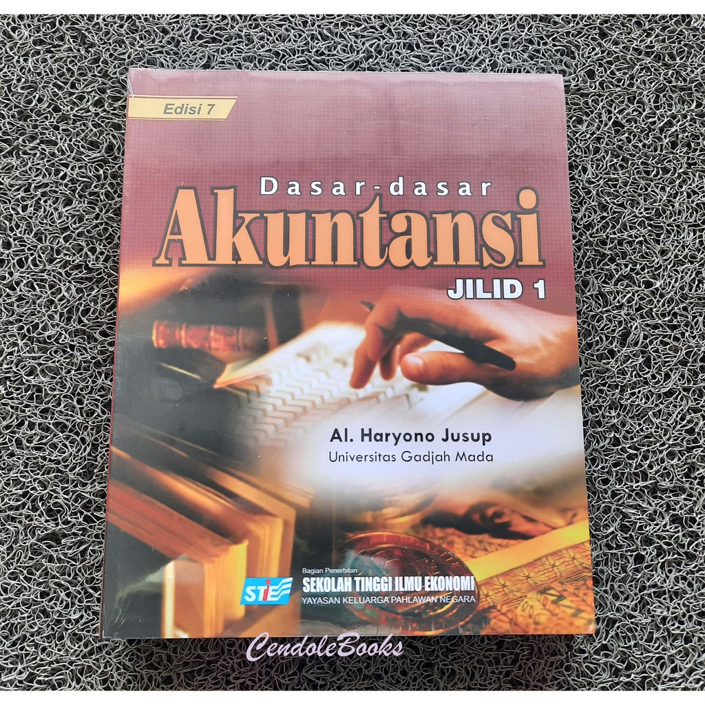 Jual Buku Dasar-Dasar Akuntansi Jilid 1 Edisi 7 - Haryono Jusup ...