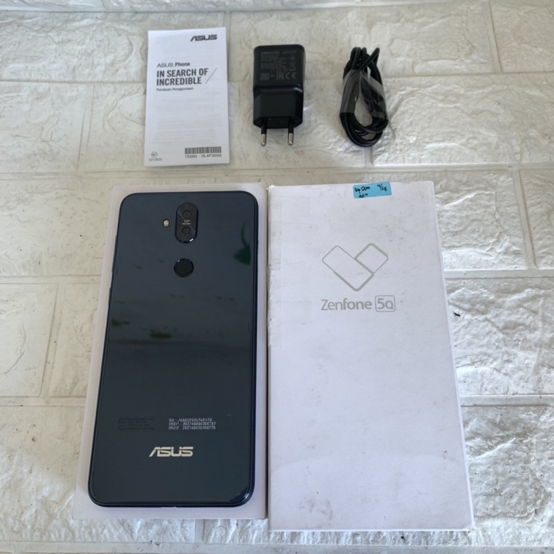 Asus Zenfone 5Q ZC600KL ram 4GB 64GB Black Bekas - Fullset Resmi - second