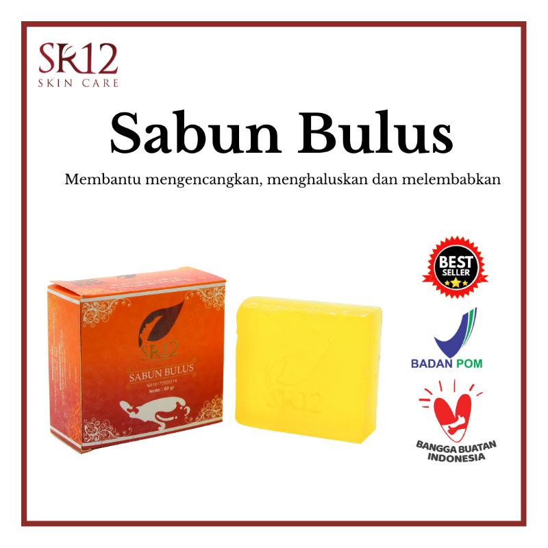 Sabun Bulus SR12 Pembersih Wajah Serbaguna Untuk Gatal Selangkangan Eksim Penghilang Bekas Luka Strechmark Jerawat Herbal Soap Pembesar Payudara 60gr