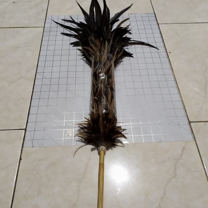 Kemoceng Bulu Ayam Asli Kuat Sulak Sapu Bulu Ayam