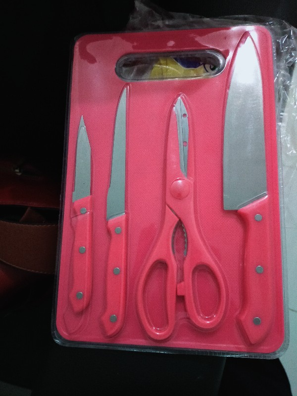 Pisau Set Telenan 5 In 1 Warna Stainless Murah