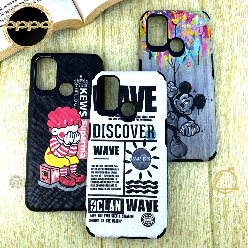 Soft Case Motif Cartoon Lucu Oppo  A3s A37 A1k A15 A92