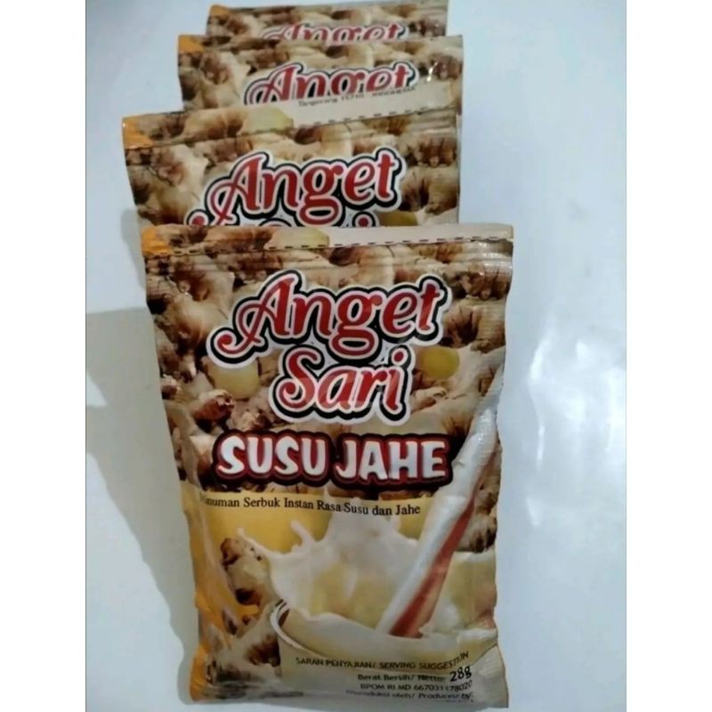 

ANGET SARI SUSU JAHE RENCENG ISI 10 PCS X 8 GRAM MINUMAN SACHET