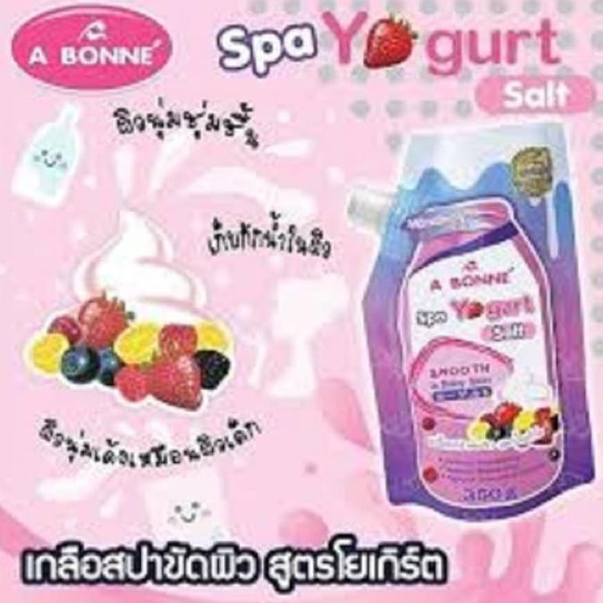 

Unik A Bonne Spa Yogurth Salt Smooth N Baby Skin 350Gr Bpom - Yogurt Salt Berkualitas