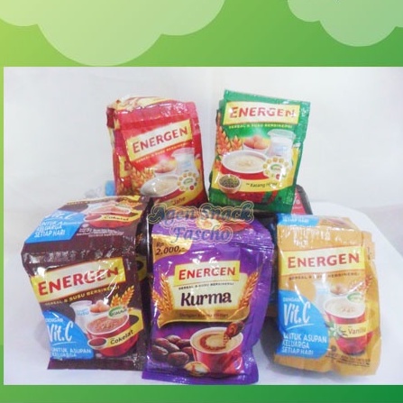 

Energen All Variant Sereal dan Susu 30 gram (1 renceng isi 10 pcs)