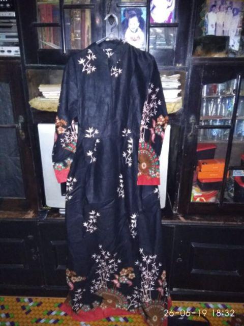 Batik Couple Keluarga Sania Ruffle Ori Ndoro Jowi Dnt Kipas