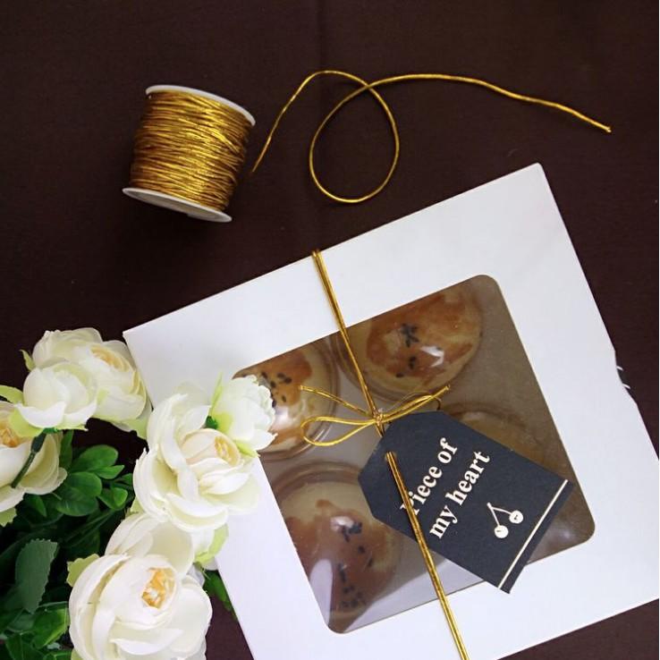 

Ready Tali Pengikat Emas / Gold Wrap Band per ROLL (25meter) 006199 / Tali Wrapping Kualitas Terjamin