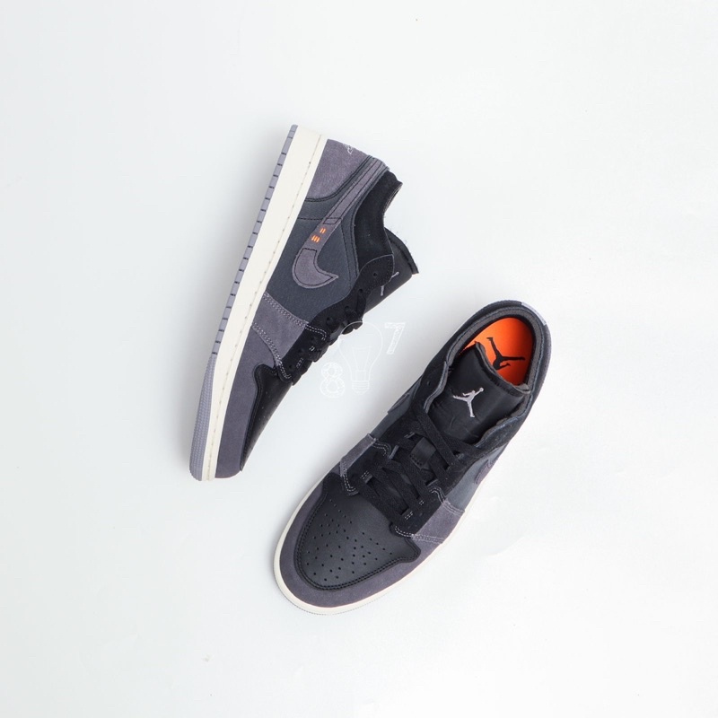 Air Jordan 1 Low Craft Inside Out Black