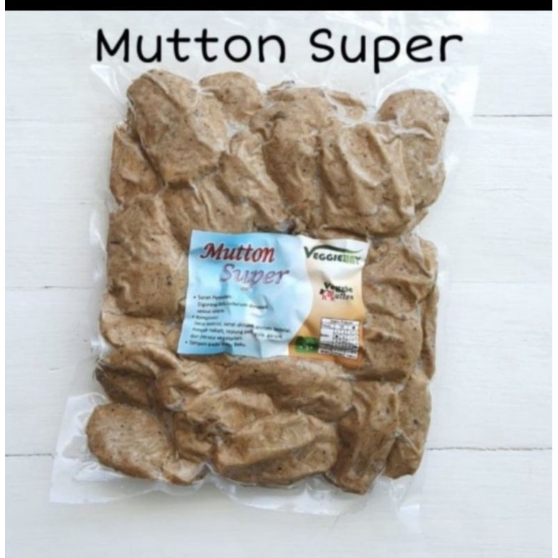 

Mutton super vegetarian Veggieway