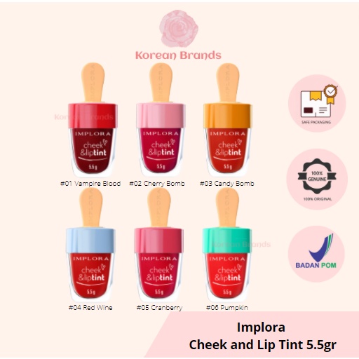 Implora Cheek and Lip Tint 5.5gr