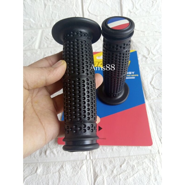 HANDGRIP DRAGON GRIP DRAGON HANDFAT DRAGON NINE THA VARIASI MODEL WAJIK BLACK HITAM UNIVERSAL VARIASI MOTOR