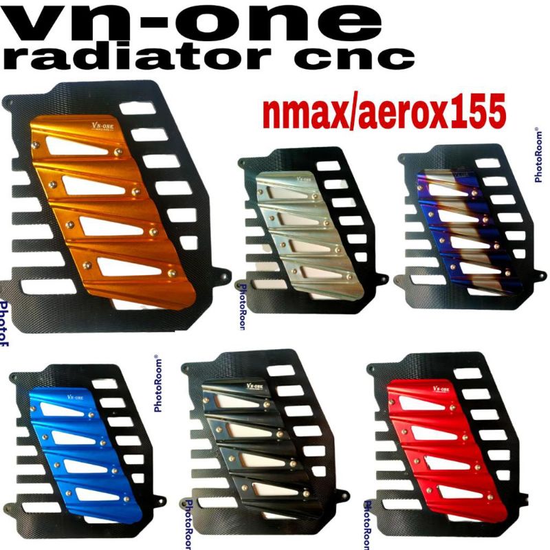 cover tutup radiator 2tone Yamaha nmax 155 cnc pnp