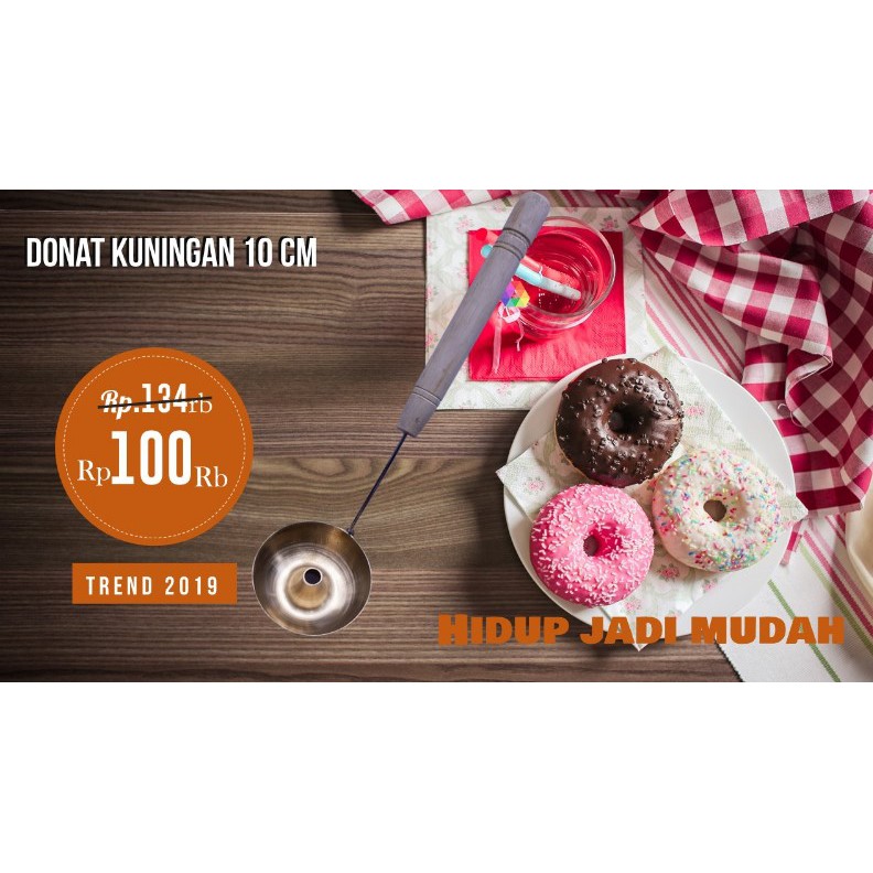 CETAKAN DONAT JCO ( cair ) DUNKIN DONUTS CUTTER (BELUM ADA DI PASARAN)