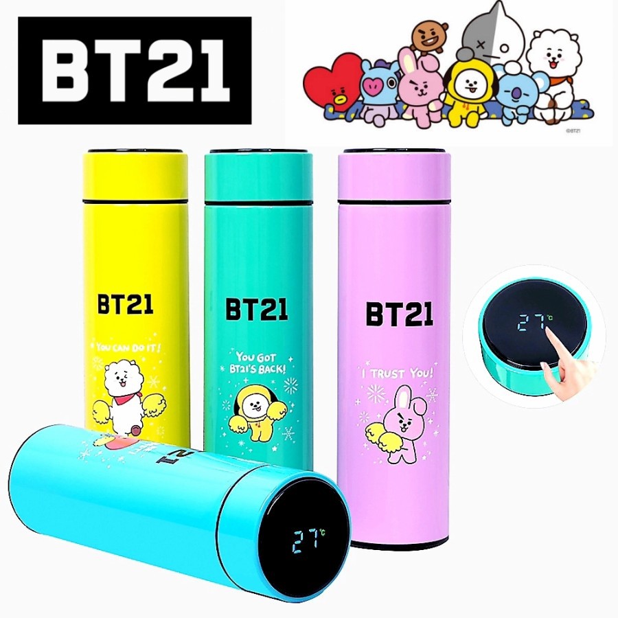 Thermos BTS Water Temp Termos Air Panas Souvenir Aksesories BT21 Baby