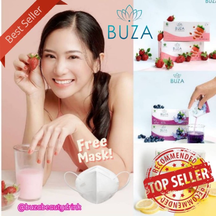 

BUZABEAUTYDRINK ORIGINAL 100% - BLUBERRY (BERKUALITAS)