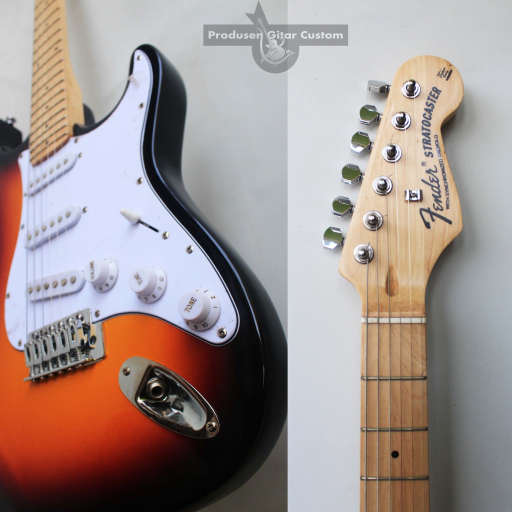 Gitar Elektrik Fender Stratocaster Custom