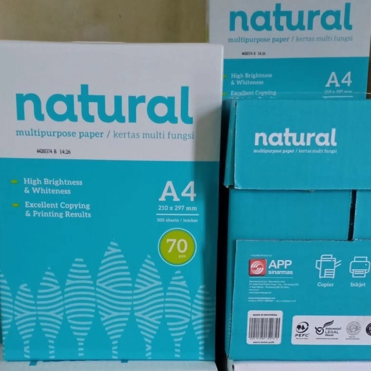 KERTAS HVS NATURAL A4