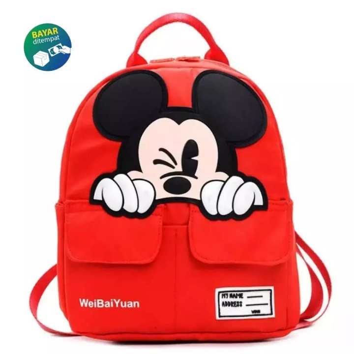 Tas Anak Perempuan Rangel Anak Cewek Micky Minnie Harga Grosir Tas Sekolah Anak