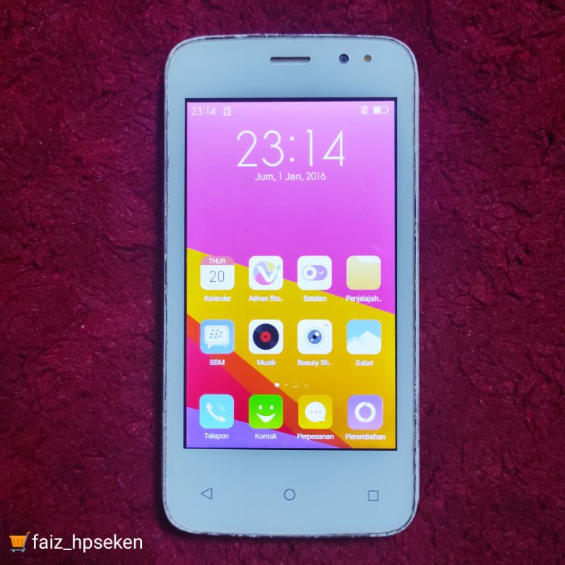 Advan S4T/S4Z Hp Android Second Murah Normal Siap Pakai