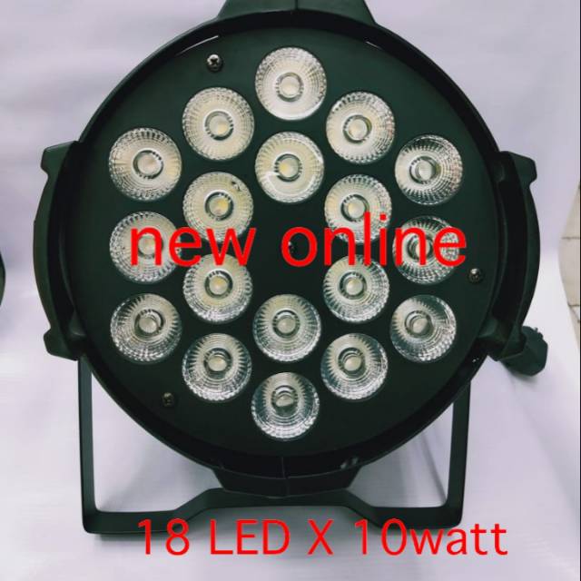 Parled 18 LED X 10watt REDSUN full colour RGBW 4in1