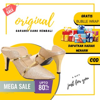 Higheels BEMBI Sepatu  Hak Wanita  Murah Heels Pesta Import 