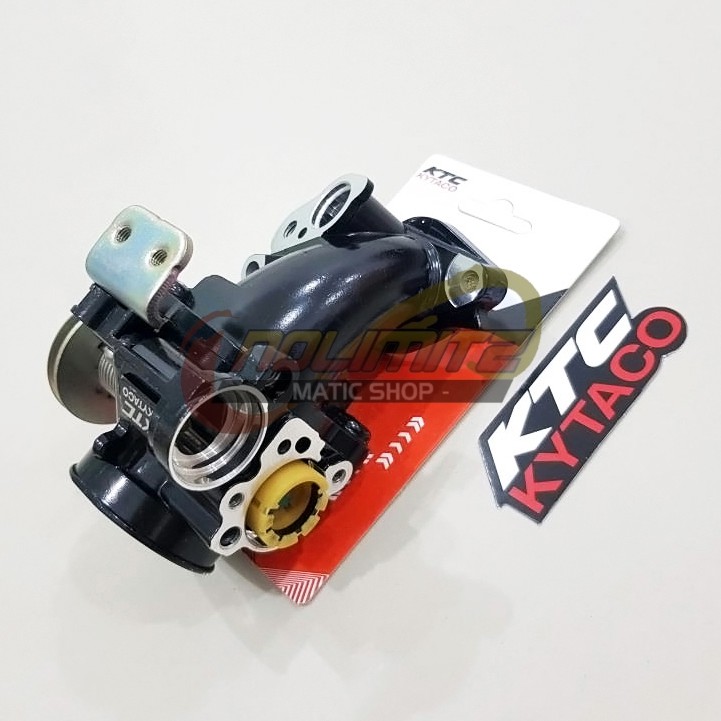 Throttle Body Pipa Hawa Udara KTC Kytaco Racing 32mm Aerox 155 Lexi