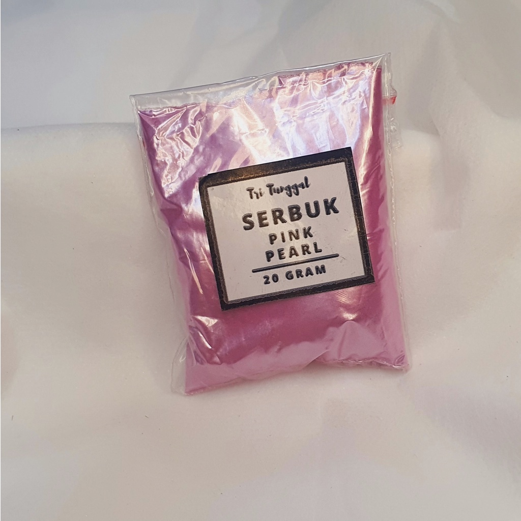 SERBUK PINK PEARL 20 GR 20gr Glitter Powder Eceran Sablon Resin Pernak Pernik Bubuk Padat Padatan DIY Kerajinan Kesenian Art Prakarya Seni Perlengkapan Alat Peralatan Craft Crafting Warna Warni Paint Painting Color Colorful Hiasan Grosir Prakarya Malang