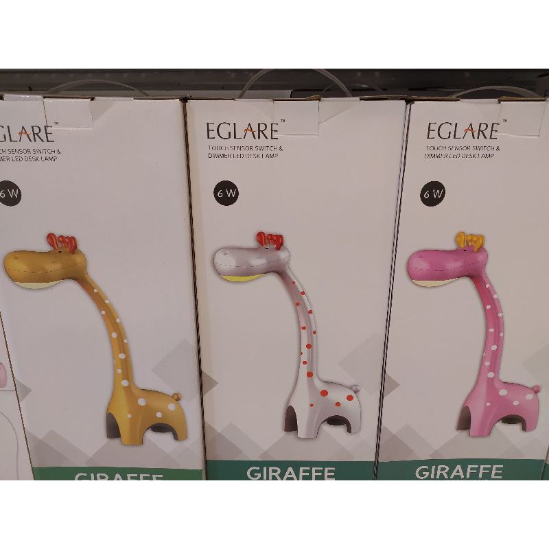 EGLARE LAMPU MEJA LED GIRAFFE 6W/LAMPU BACA/LAMPU TIDUR LED/LAMPU BELAJAR/LED DESK LAMP ACE HARDWARE