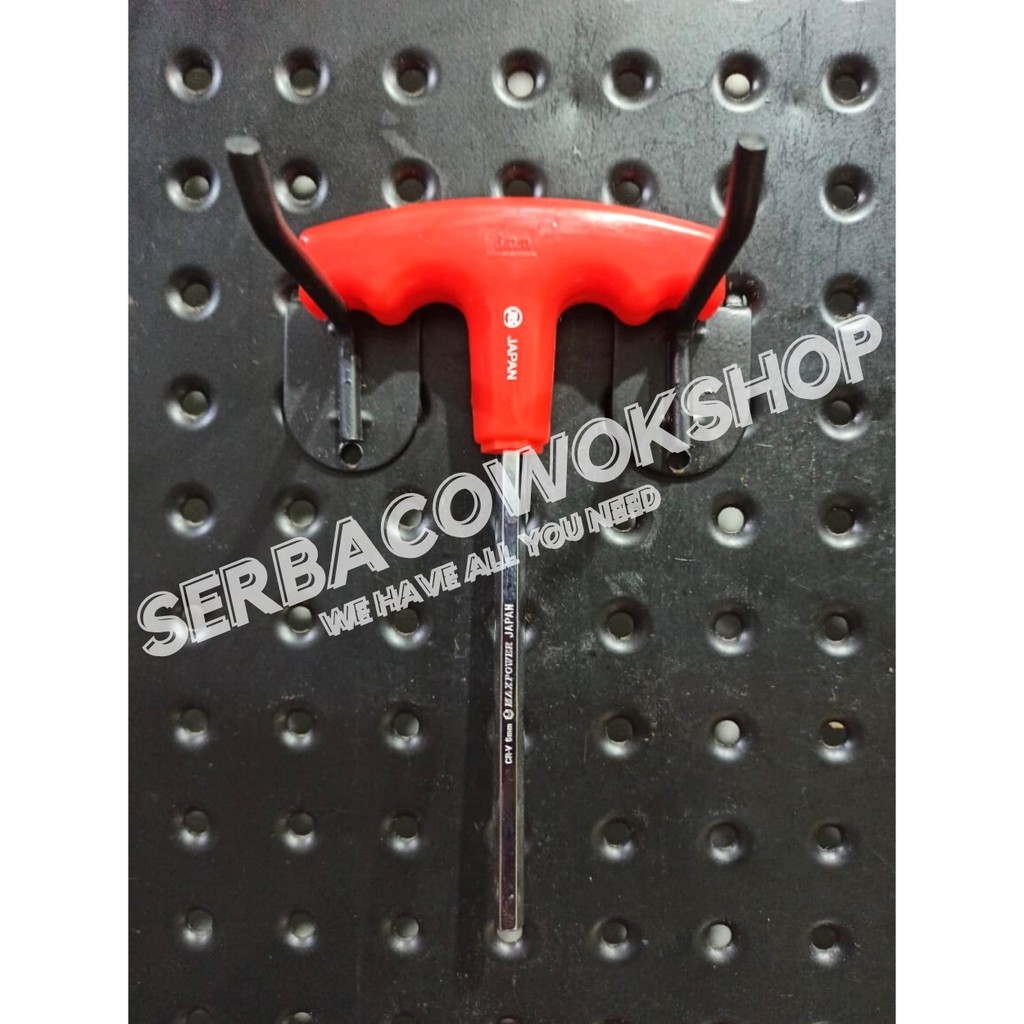 MAXPOWER T Handle Hex Key L 8.0 mm Kunci L Model T 8mm Termurah Berkualitas