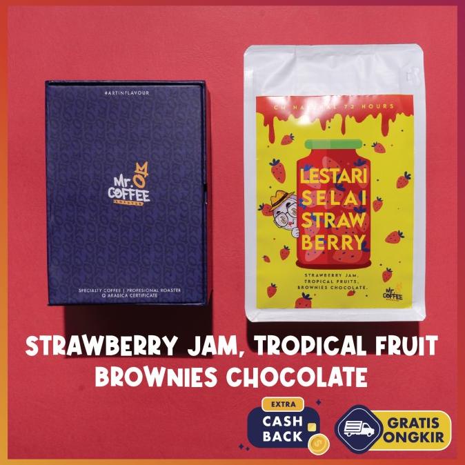 

Kopi Arabika Specialty LESTARI SELAY STRAWBERRY 200g | Special Release