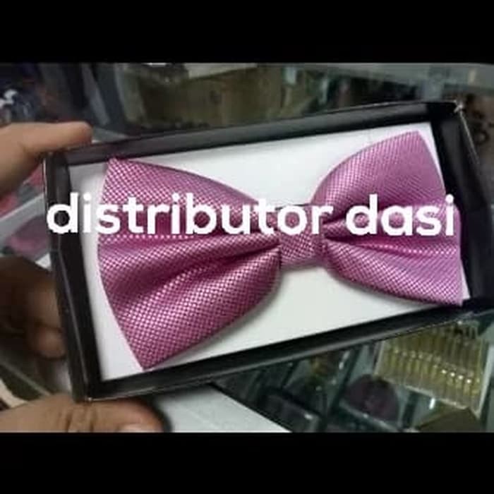 dasi kupu kupu motif bintik lux ungu lilac dewasa distributor dasi