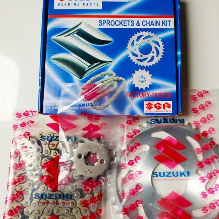GEAR SET SUZUKI SATRIA FU 150 NEW INJEKSI ORI SGP