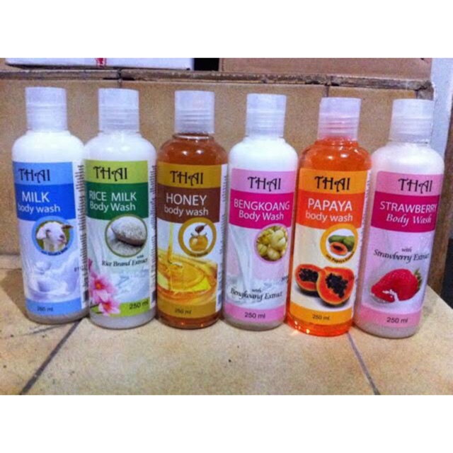 [ 250 ml ] Body wash thai / sabun mandi cair thai