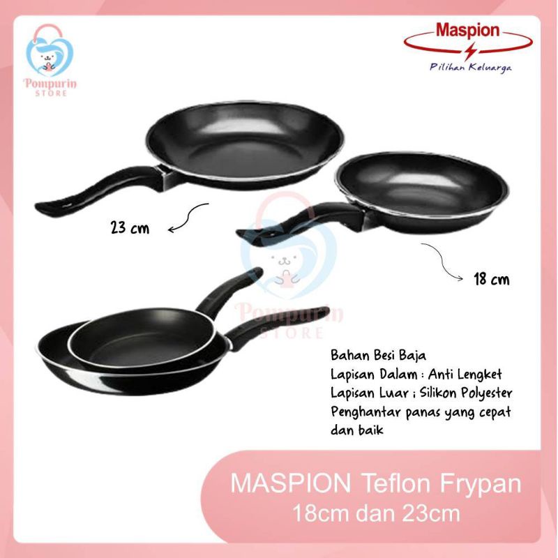 Fry Pan Maspion Set (Fry Pan + Fry Pan)