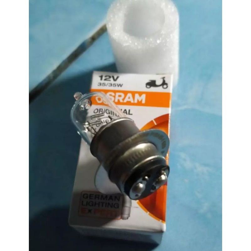 Lampu Depan Halogen OSRAM Motor Matic Dan Bebek