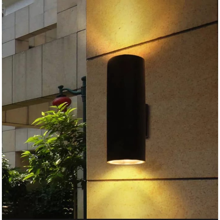 Lampu Dinding OUTDOOR   Anti AIR Tembok Tempel Meja Kamar Tidur Unik Minimalis Ukir Pvc