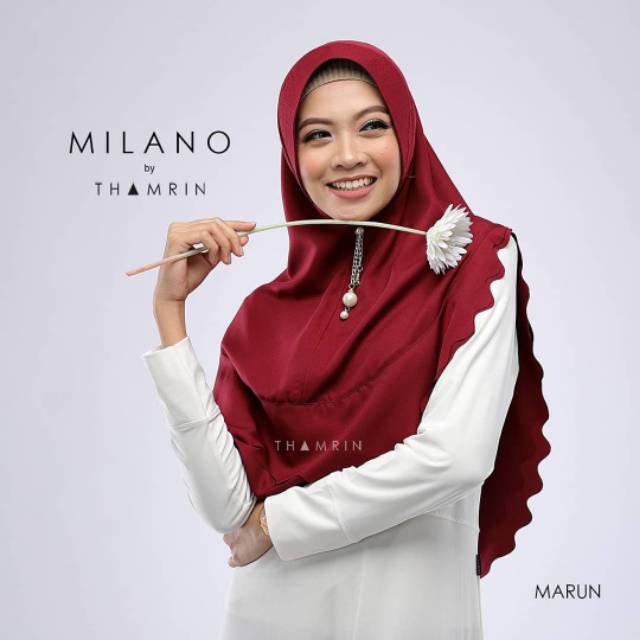Khimar milano by thamrin .khimar instan