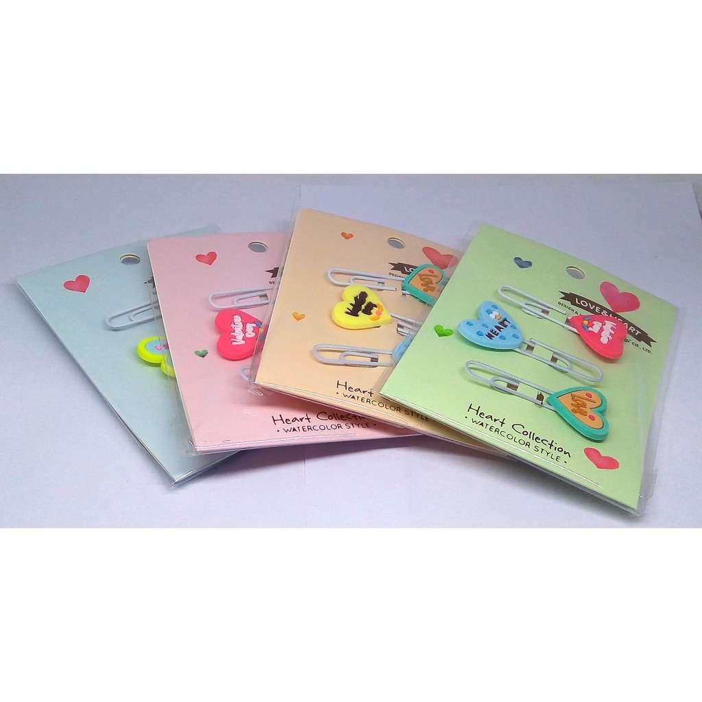 

Paper Clips Model Heart & Donuts Collection