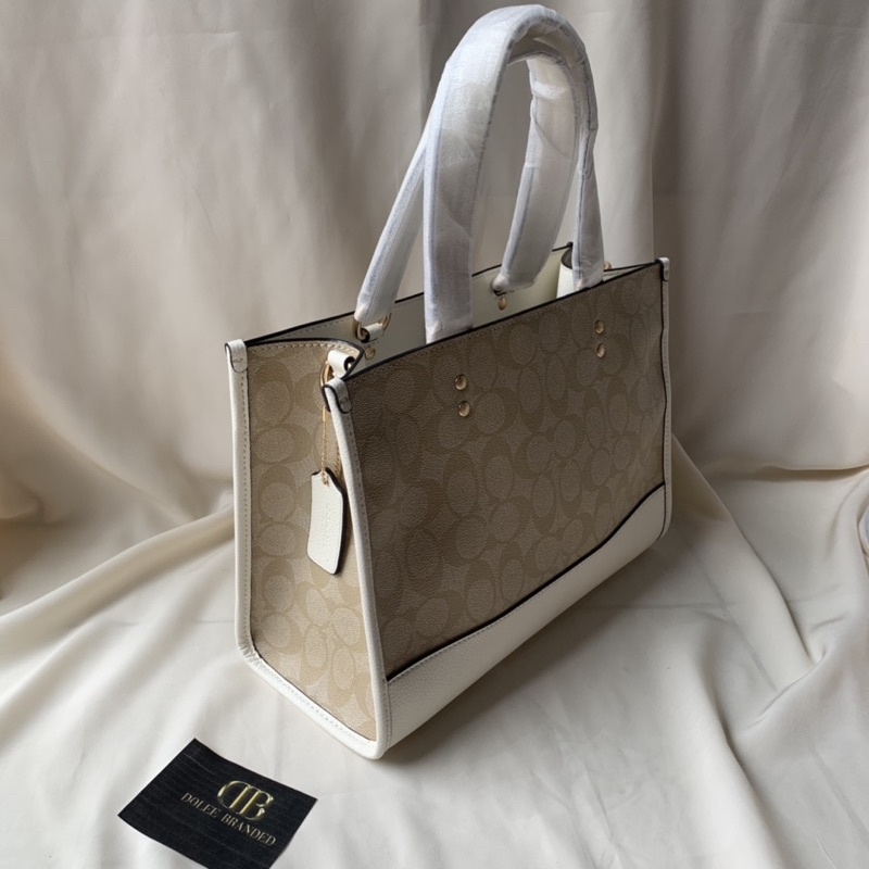 COACH DEMPSEY CARRYALL IN SIGNATURE CANVAS